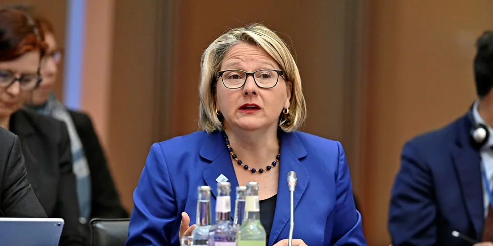 German Environment Minister Svenja Schulze