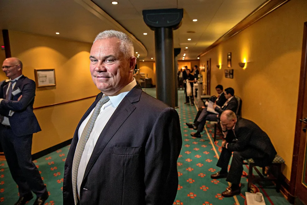 Commissioning: BW Offshore chief executive Carl Arnet