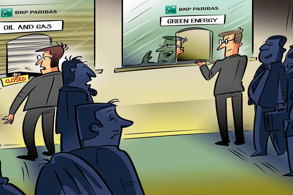 Drying well: BNP Paribas, a traditional source of financing for the oil sector, became the latest bank to close its door to fossil fuels as part of a shift toward low-carbon energies among European lenders