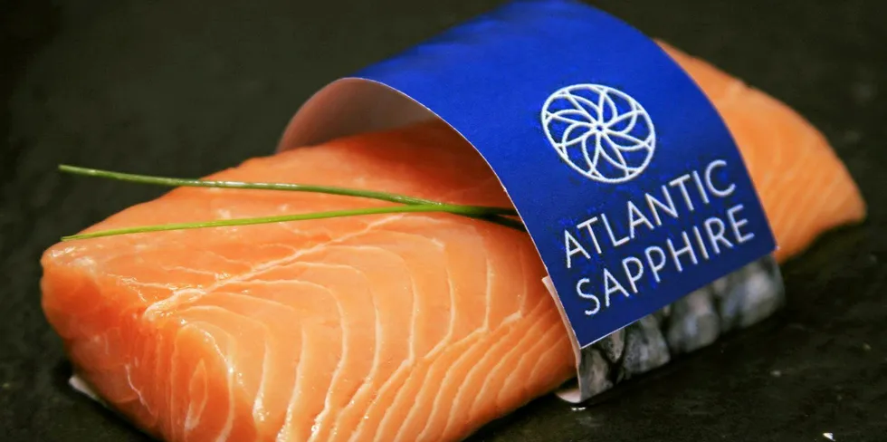 The largest promotion ever of land-based salmon didn't go quite as well as expected.
