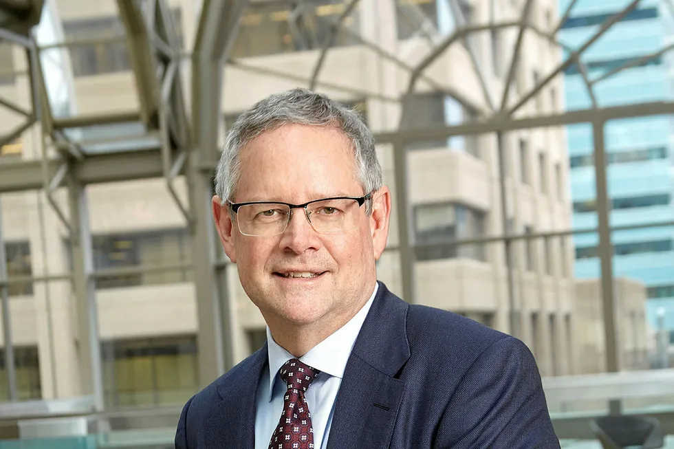 Bid: Husky Energy chief executive Robert Peabody
