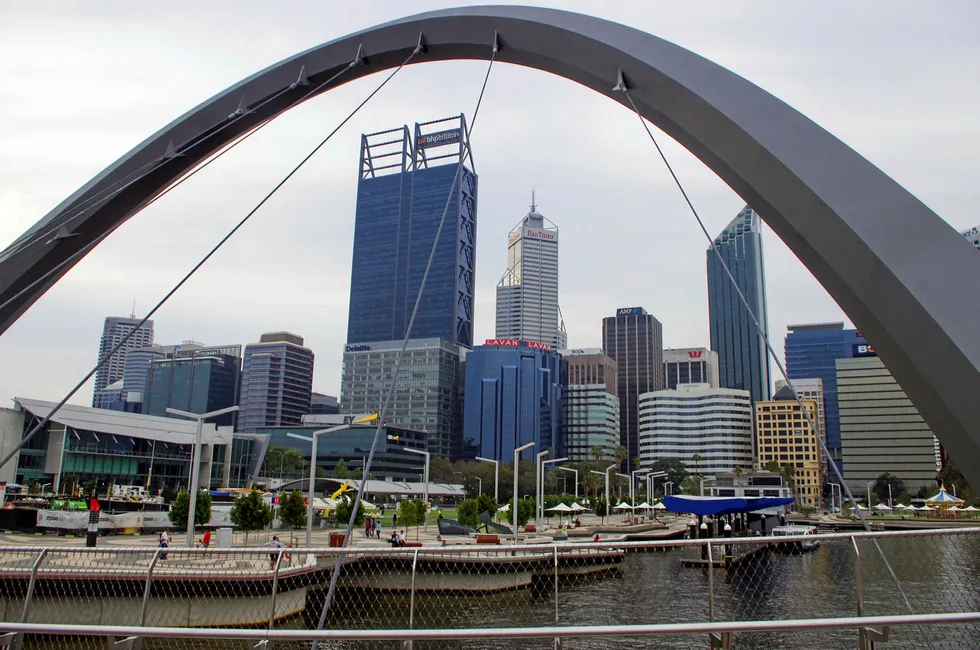 Fracking ban lifted: the West Australian capital city of Perth