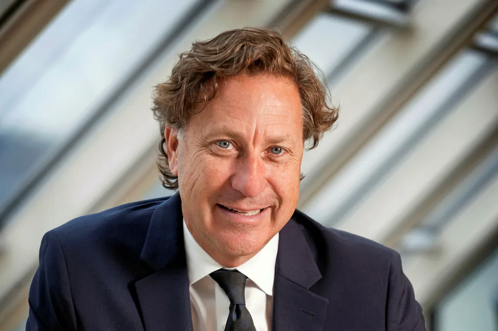 Optimist: Touchstone chief executive Paul Braay