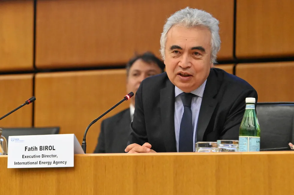 Fatih Birol, executive director IEA.