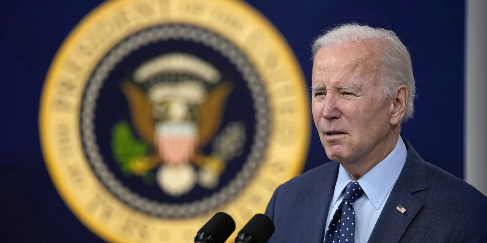 US President Joe Biden.