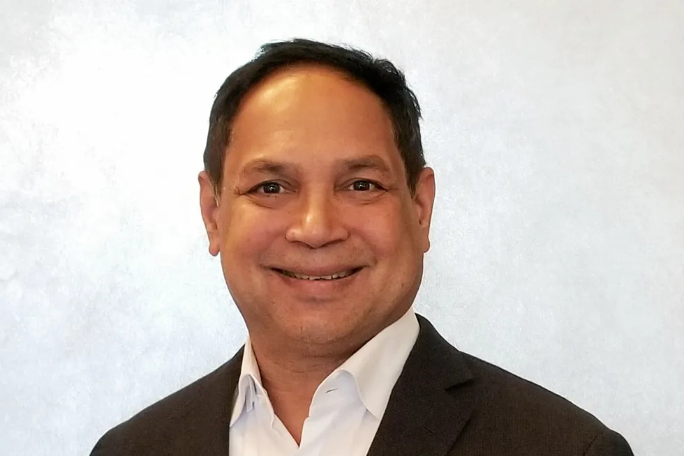 Enthusiast: Acteon data and robotics executive vice president Sudhir Pai.