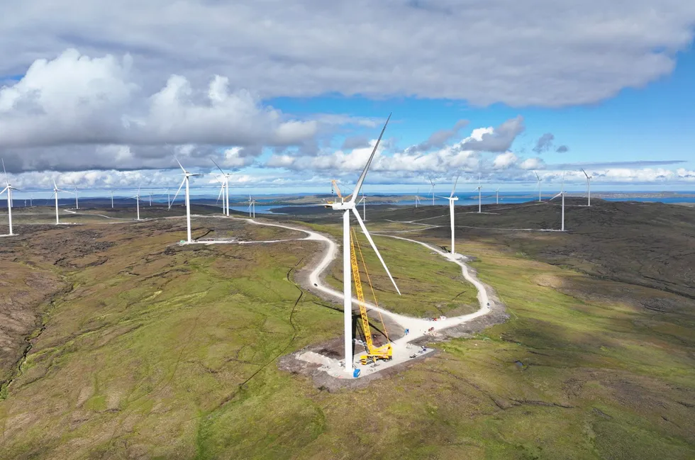 SSE Renewables finished installing turbines at its 443MW Viking Wind Farm in Scotland last month, taking the UK's wind power capacity past 30GW.