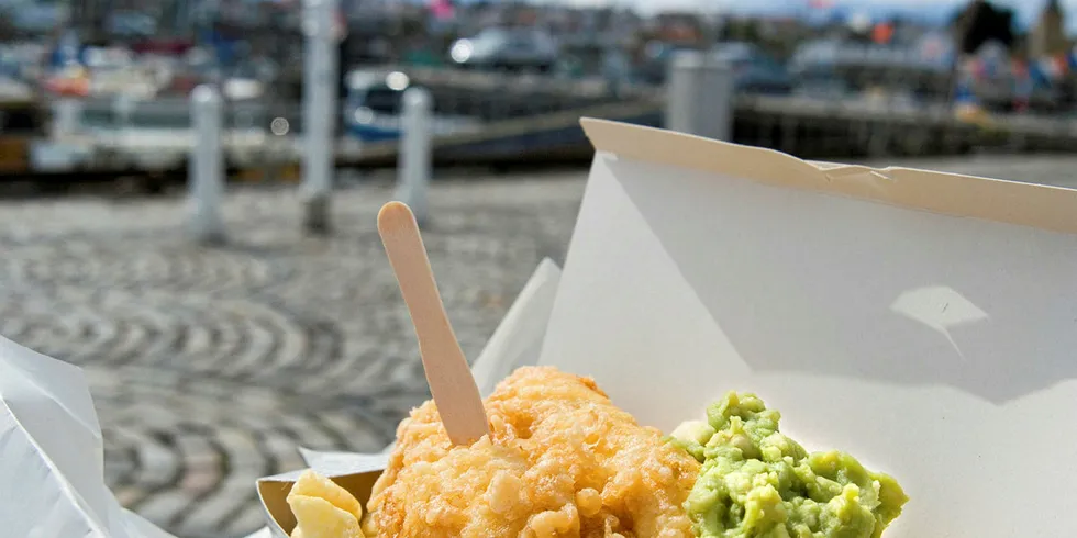 Stick a fork in me. Fish and chips sellers are facing hard times.