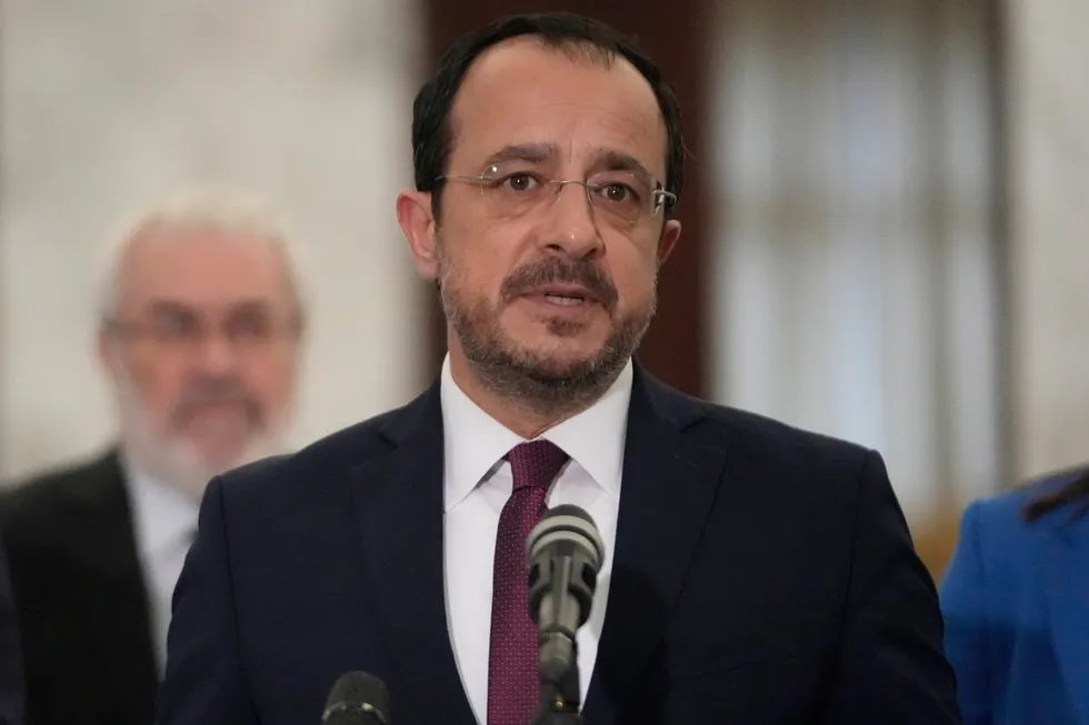 Cypriot President Nikos Christodoulides.