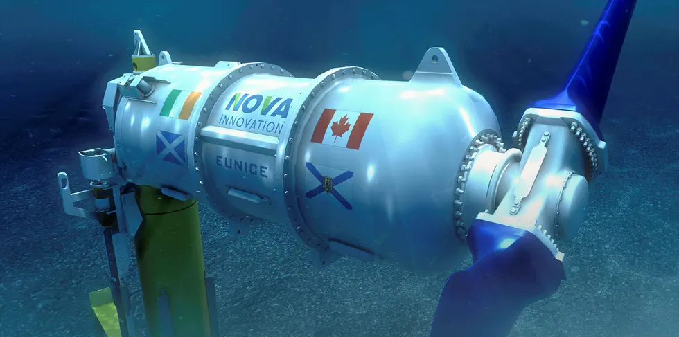 Nova Innovation tidal turbine