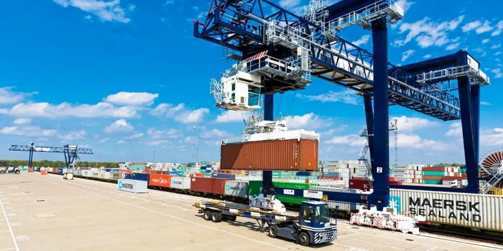 Port of Felixstowe.