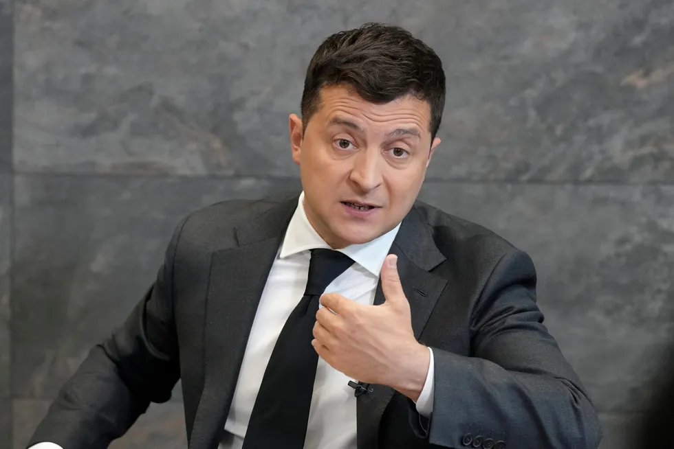 Bypassed: Ukrainian President Volodymyr Zelenskyy