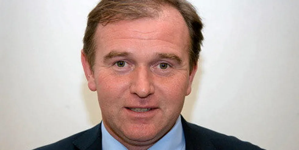 The environment secretary, George Eustice, is facing a threat of legal action from shellfish farmers.