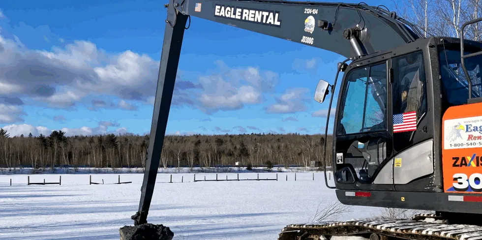 Katahdin Salmon is now preparing the site of its future land-based salmon farm in Maine.