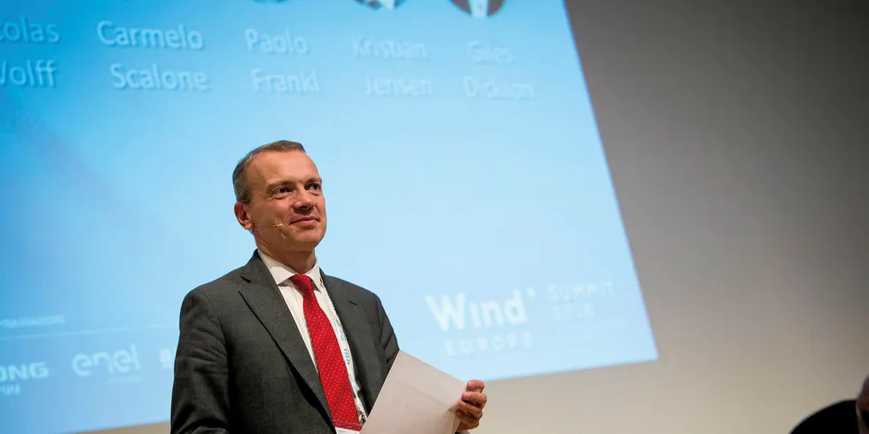 WindEurope CEO Giles Dickson.