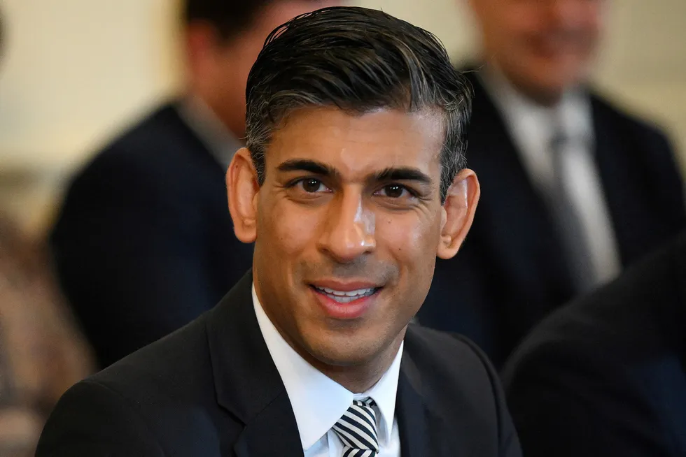 Hands on the purse strings: UK Chancellor of the Exchequer Rishi Sunak attends a Cabinet meeting at 10 Downing Street in London this week