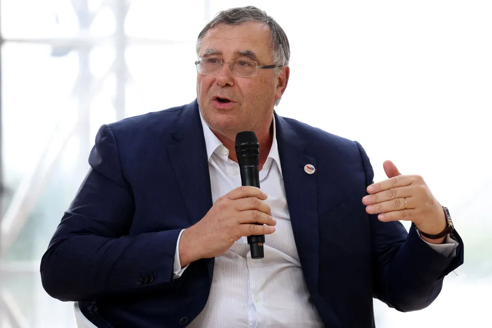 Competitive solutions: TotalEnergies chief executive Patrick Pouyanne.