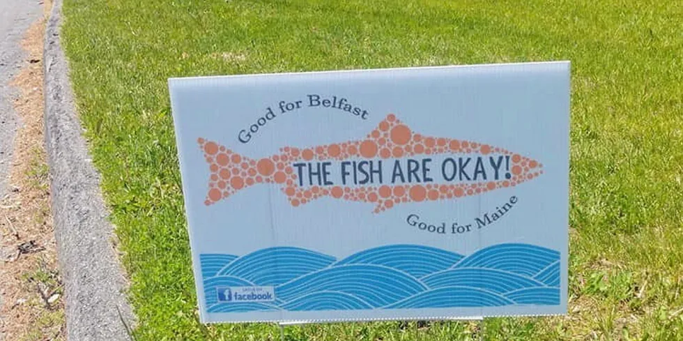 Nordic Aquafarms says the majority of residents support its project in Maine.