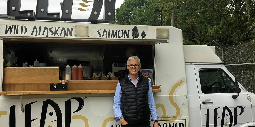 Dan Aherne, New England Seafood CEO.