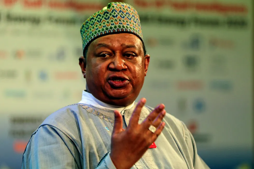 Opec secretary general Mohammad Barkindo