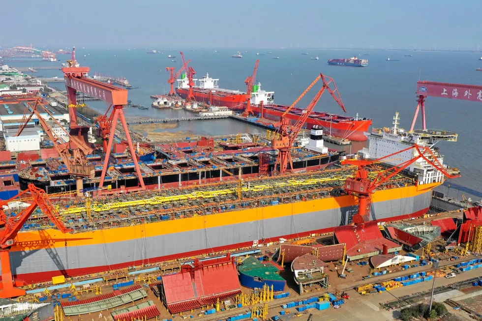 The Liza Prosperity FPSO: the second Guyana-bound Fast4ward FPSO launched at SWS