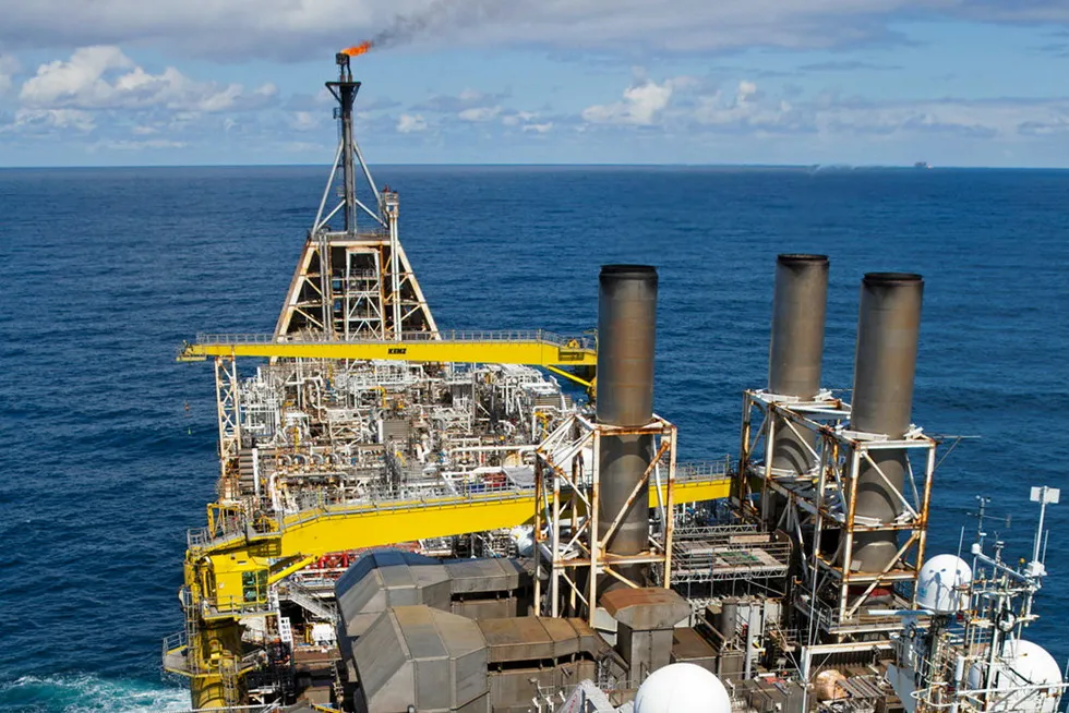 The Triton FPSO in the UK North Sea.