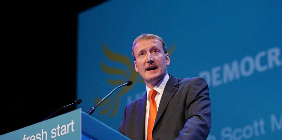 Tavish Scott calls for urgent measures to adress salmon farmer's extra cost post=Brexit.
