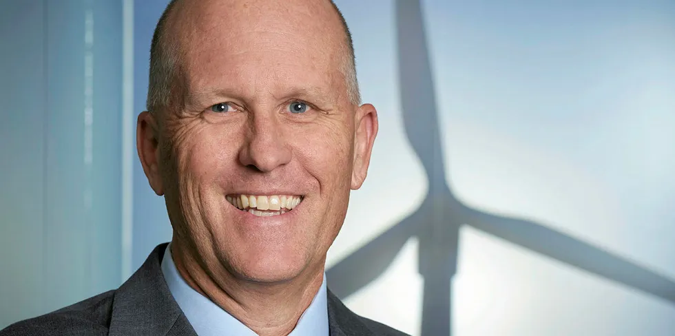 Steve Lockard, CEO of blade maker TPI Composites.