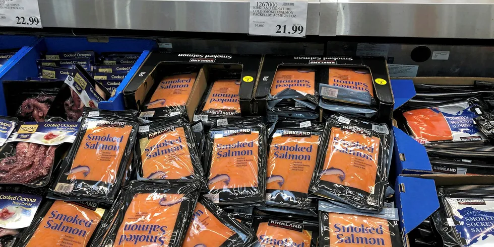Costco has made a dramatic shift in its smoked salmon contract.