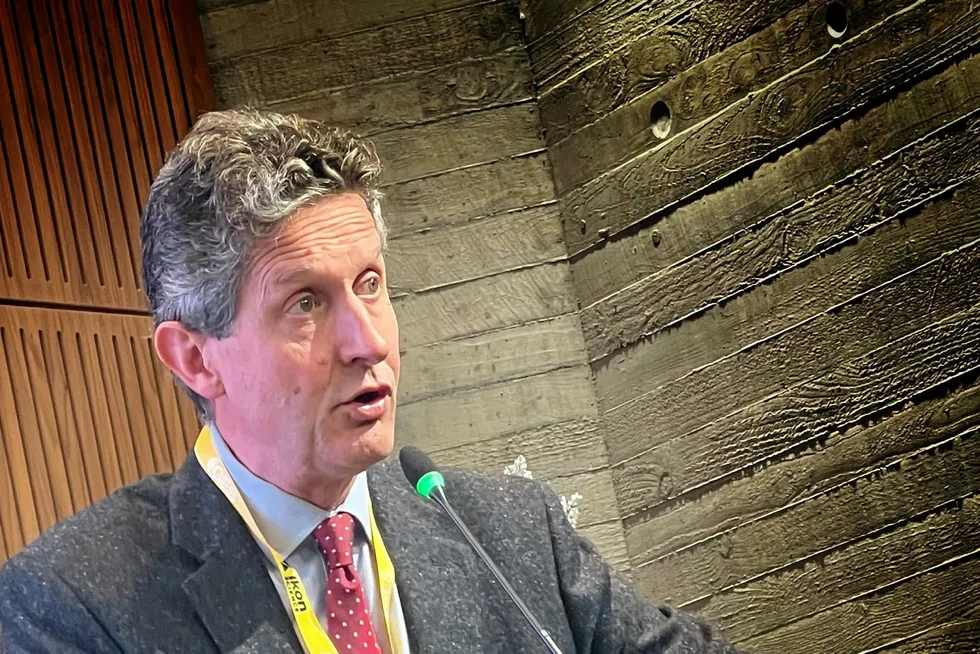 CCS potential: Myles Allen, professor of geosystems science at Oxford University.