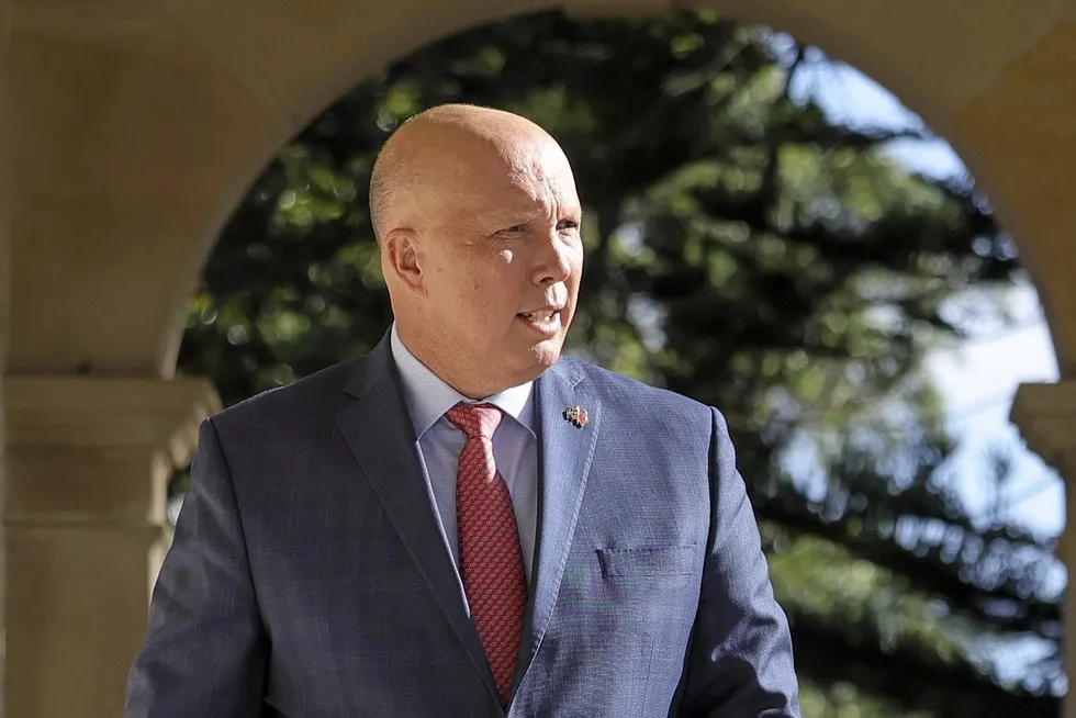 Coalition and Liberal Party leader Peter Dutton was previously part of a government that passed legislation that paved the way for offshore wind, but has been critical of the sector more recently.