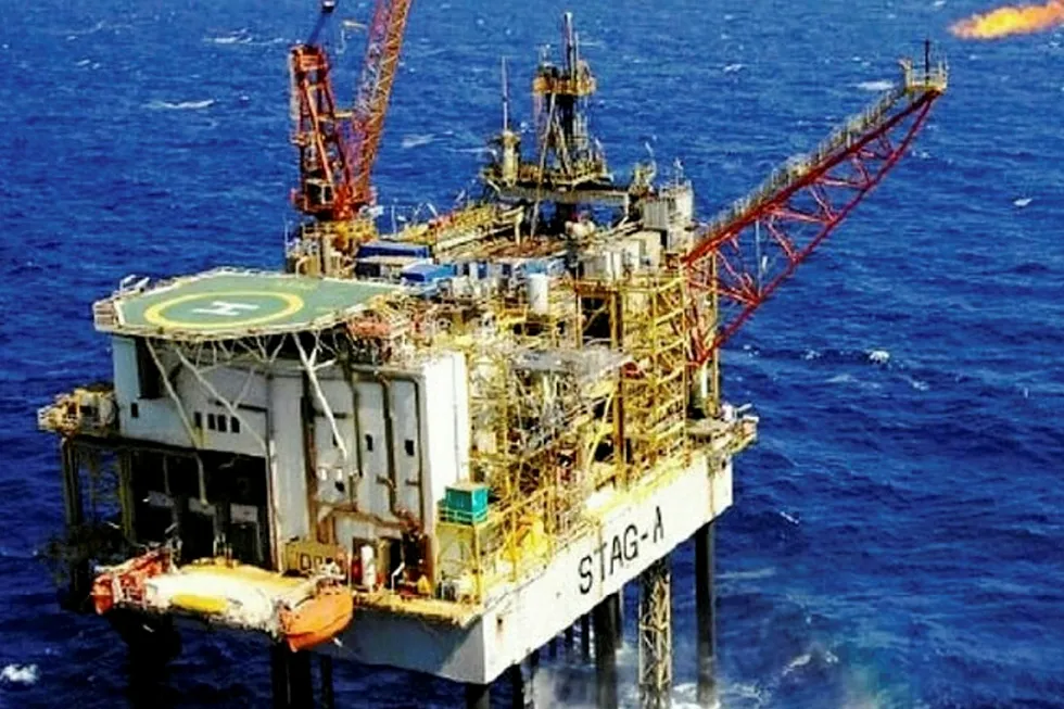 Producing asset: Jadestone's Stag oilfield off Australia