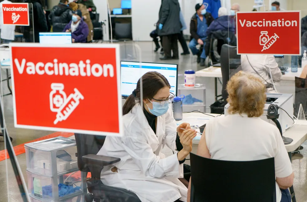 Vaccines: rising Covid-19 vaccinations are helping stir up economic activity in the US