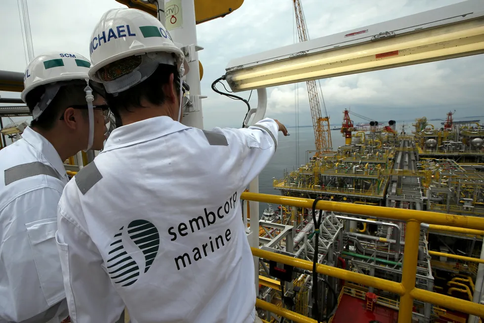 Fabrication: Tullow Oil’s Prof John Evans Atta Mills FPSO was built at Sembcorp Marine’s Jurong Shipyard in Singapore