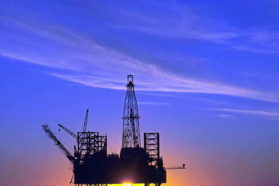 Temporarily interrupted: the PGP-1 fixed production platform in the Garoupa field in the Campos basin