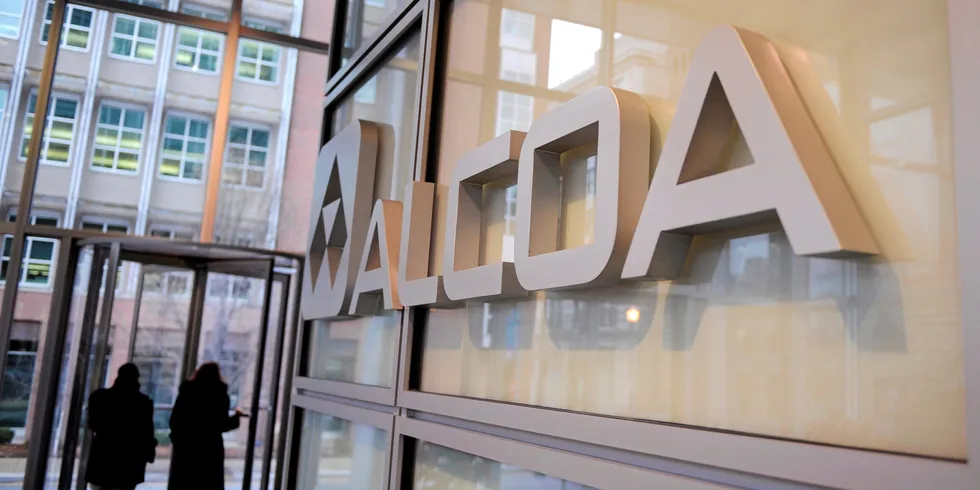The Portland plant is owned by Alcoa.