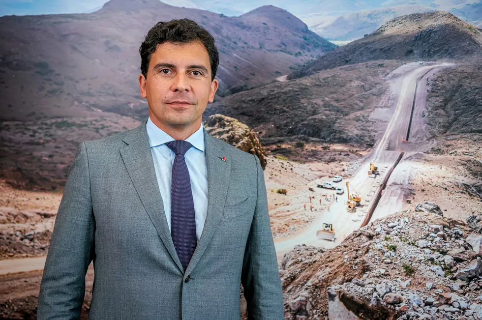 Bonatti chief executive Andrea Colombo. The Italy-headquartered contractor aims to grow its energy transition-related business to 20% of the company’s total.