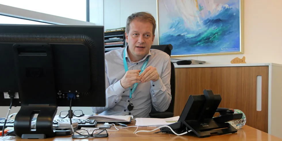 Brede Lofsgaard, Cermaq’s sales director for Europe.