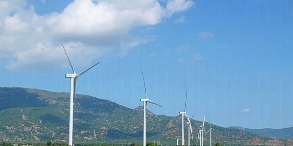 The Siemens Gamesa-equipped Dam Nai in Vietnam.