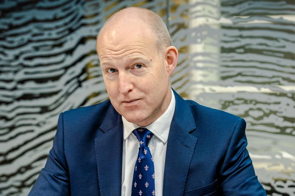 Excited: Deltic Energy chief executive Graham Swindells.