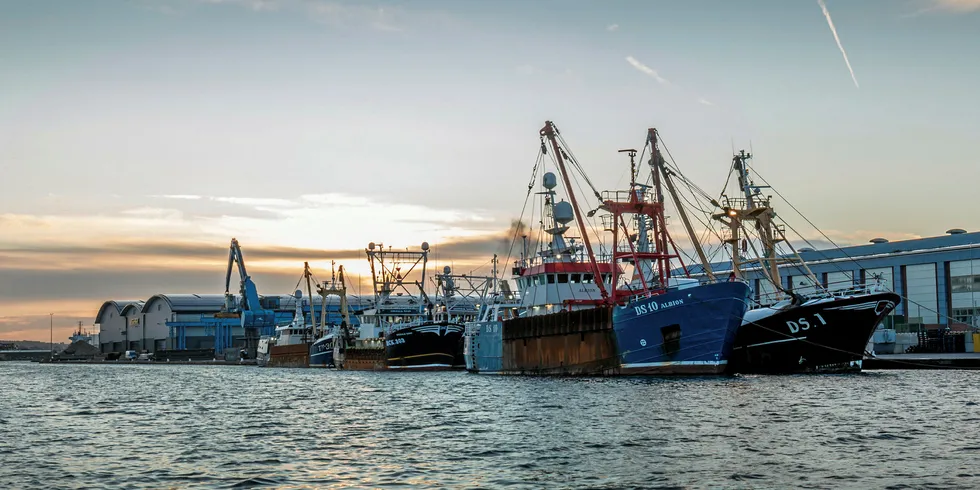 UK fishing vessels.
