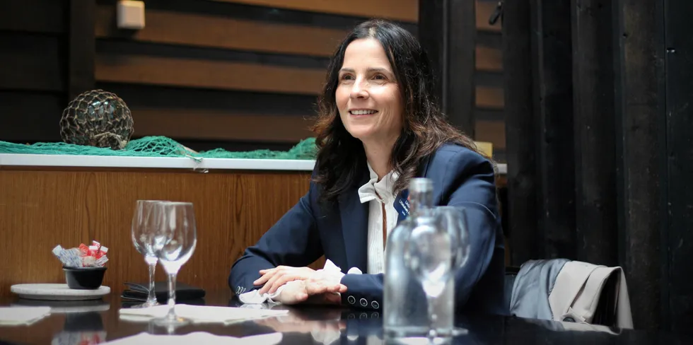 Linda Litlekalsoy Aase served as CEO of Norway salmon farmer SalMar for just six months before stepping down earlier this month.