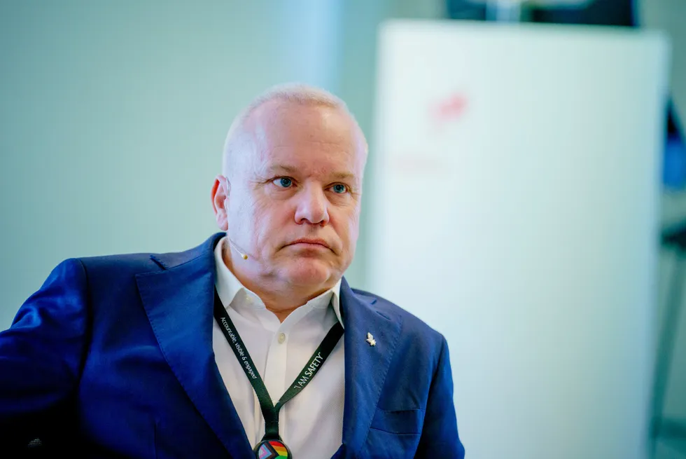 Equinor chief executive Anders Opedal.