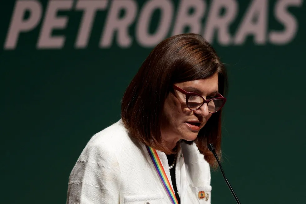 Petrobras chief executive Magda Chambriard.