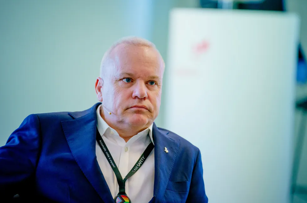 Equinor chief executive Anders Opedal.