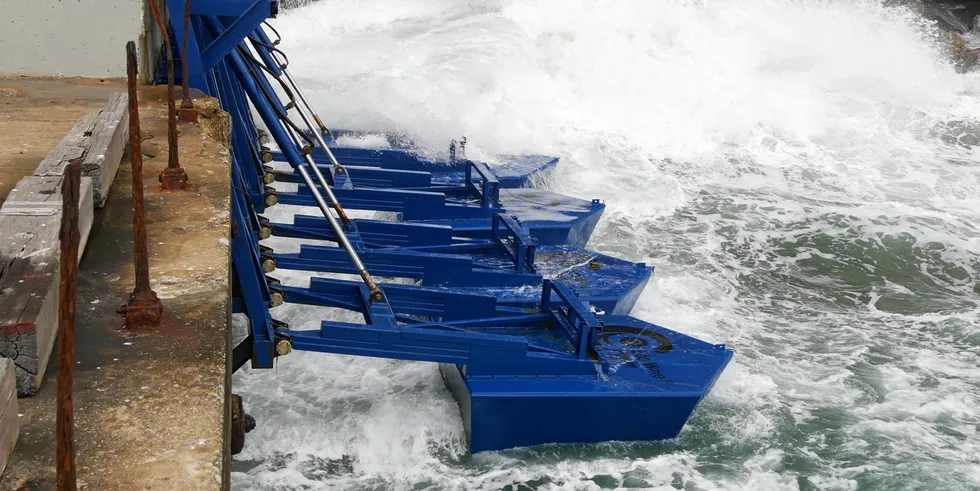 . Eco Wave Power technology.