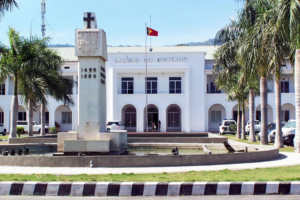 Government office building in Dili, Timor-Leste.