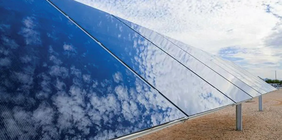 First Solar thin-film PV technology is being used on all three solar farms