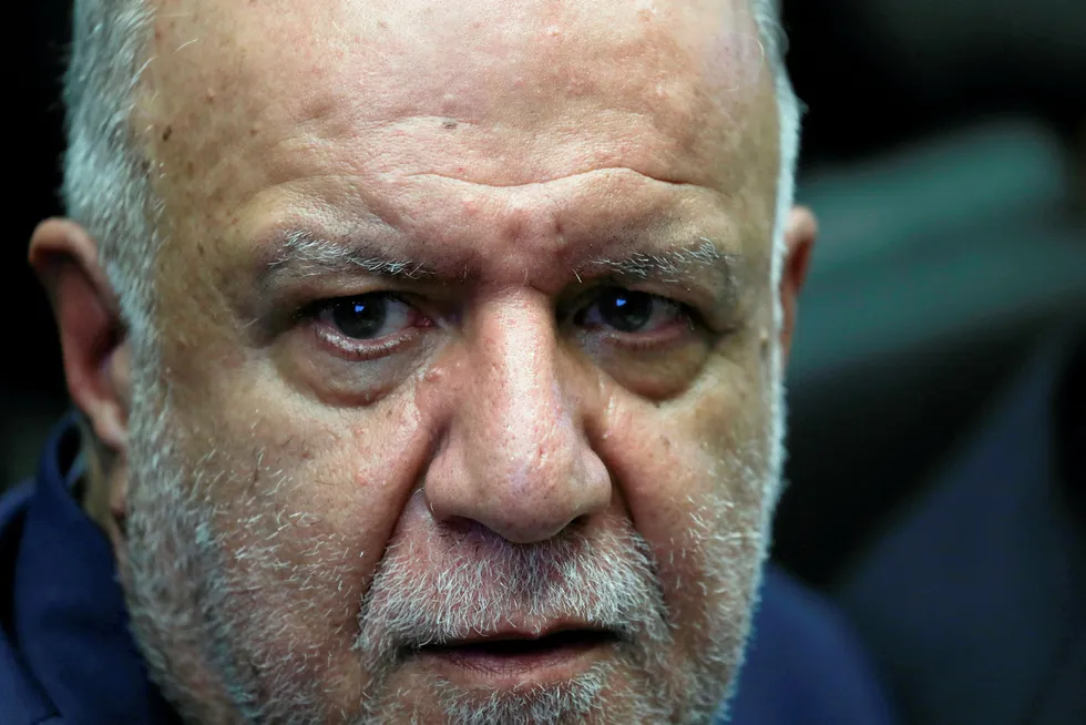 Determined: Iran's Oil Minister Bijan Zanganeh