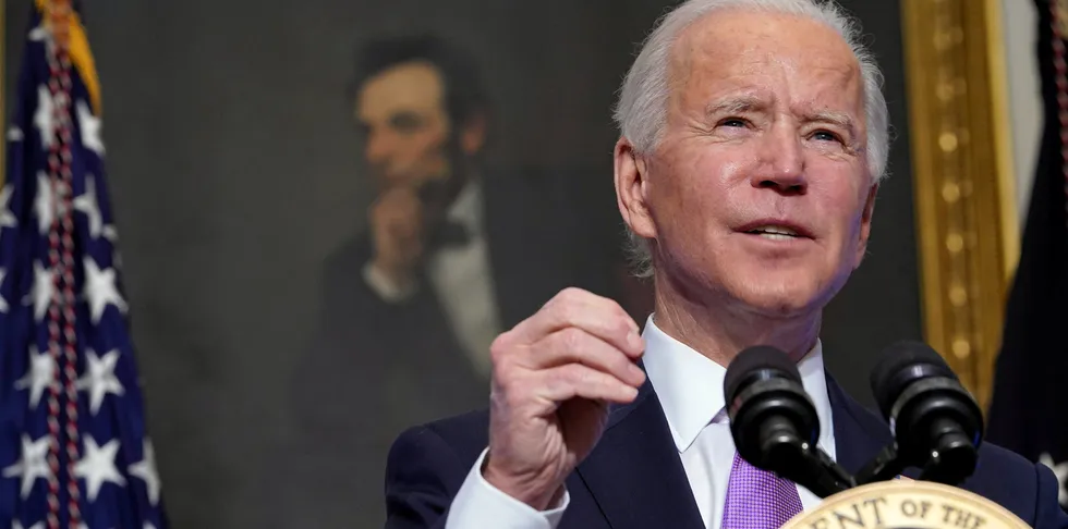 US President Joe Biden